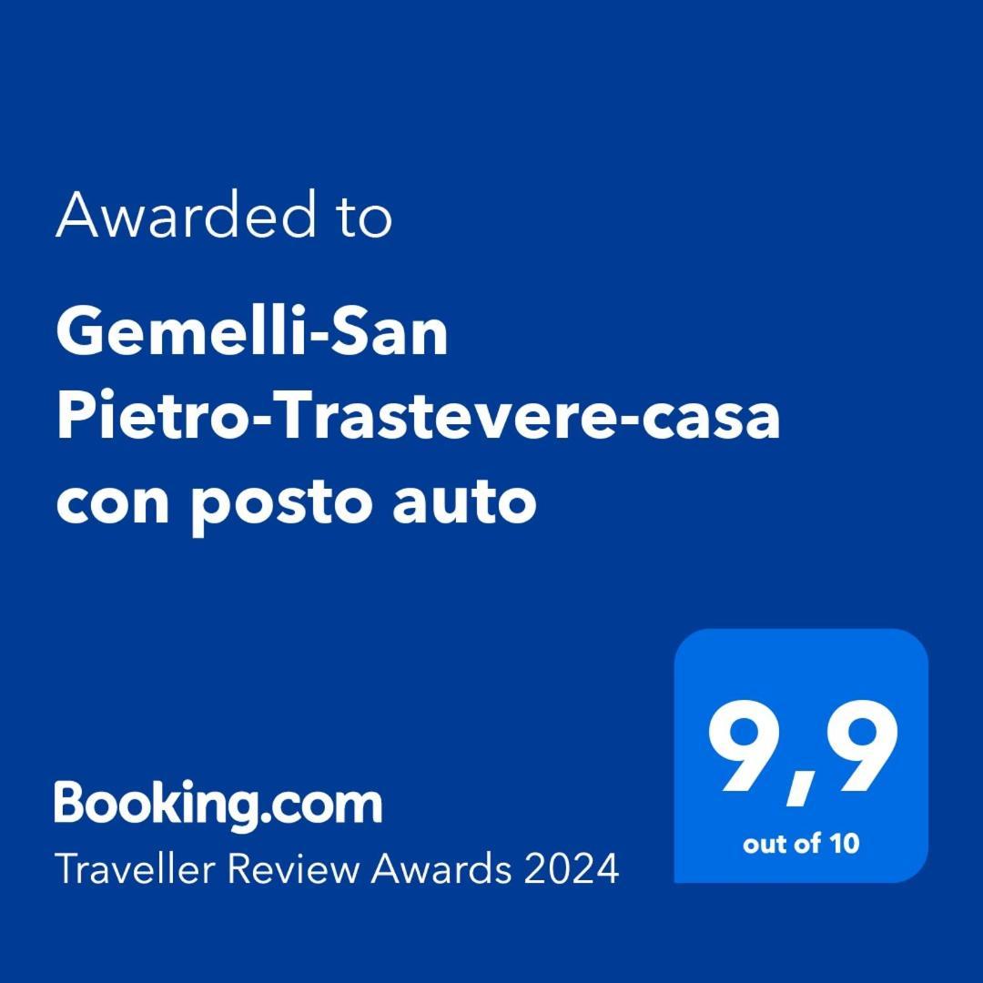 Apartment Gemelli-san Pietro-trastevere-casa Con Posto Auto *